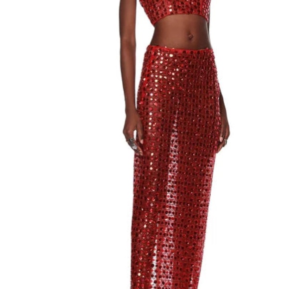 BRAND NEW NEVER WORN BRONX AND BANCO RUBY RED TWO PIECE SET. SIZE US 8/L. - Picture 8 of 8